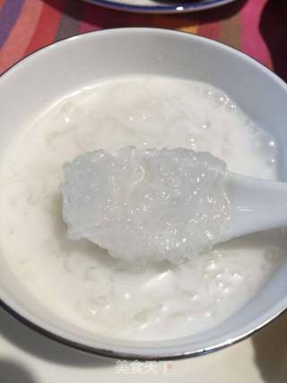 椰奶燕窝的做法步骤:9
