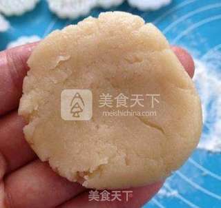 50克五仁、百果月饼的做法步骤:7