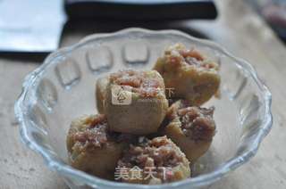 茄汁酿油豆腐的做法步骤:4