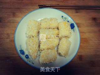酥炸香蕉的做法步骤:4