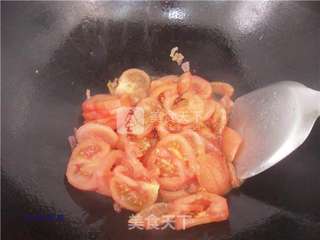 番茄鸡蛋火腿汤的做法步骤:4