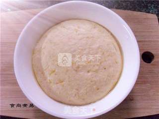 南瓜葡萄干发糕的做法步骤:7