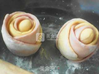 蝴蝶馒头的做法步骤:7