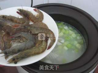 芹菜海鲜砂锅粥的做法步骤:10