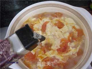 番茄鸡蛋火腿汤的做法步骤:10