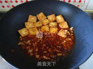 鱼香肉末烧豆腐的做法步骤:7
