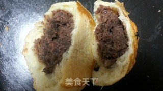 低油低糖红豆沙小面包(含红豆沙做法)的做法步骤:9