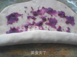 紫薯刀切馒头的做法步骤:4