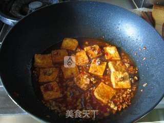 鱼香肉末烧豆腐的做法步骤:8