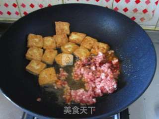 鱼香肉末烧豆腐的做法步骤:6