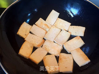 香煎千页豆腐的做法步骤:5