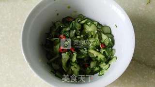 葱油黄瓜的做法步骤:7