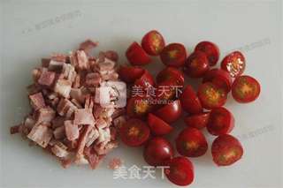 番茄培根塔的做法步骤:9