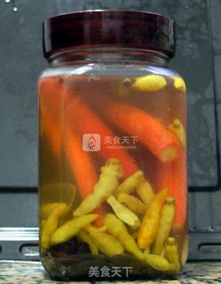 泡椒手指胡萝卜的做法步骤:6
