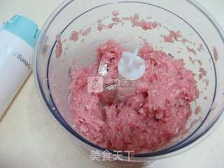 猪肉豇豆水饺的做法步骤:3