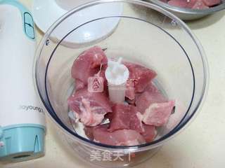 猪肉豇豆水饺的做法步骤:2