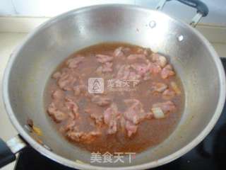 水煮牛肉片的做法步骤:7