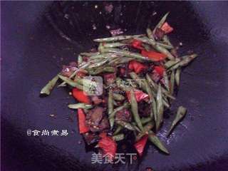 香干四季豆的做法步骤:9
