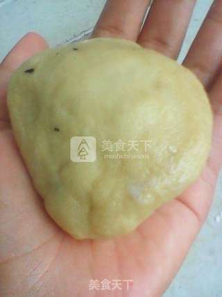 花生芝麻馅月饼的做法步骤:11