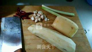 清炒脆莲藕的做法步骤:7
