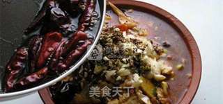 厨房辣爸!辣妈!最爱的美容水煮鱼的做法步骤:25