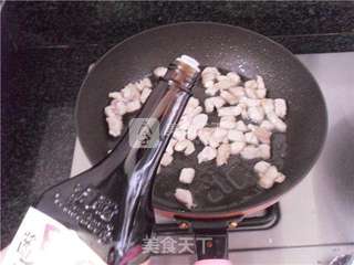 腰果莴笋肉丁的做法步骤:7