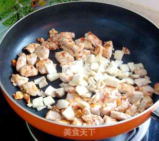 五彩肉片的做法步骤:11