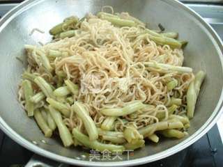 素豆角焖面的做法步骤:8