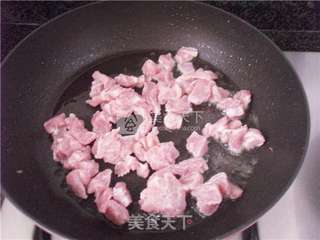 腰果莴笋肉丁的做法步骤:6