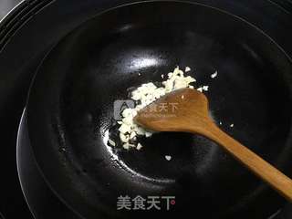 蒜香菜心的做法步骤:7
