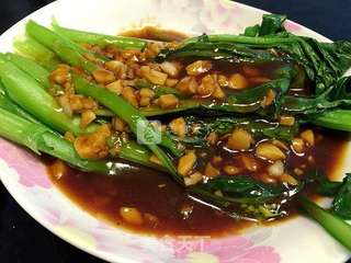 蒜香菜心的做法步骤:10