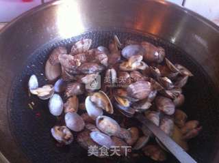 辣炒花甲的做法步骤:6