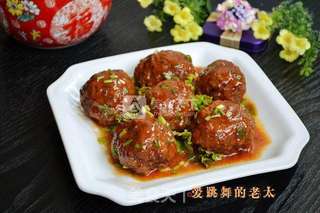狮子头的做法步骤:18