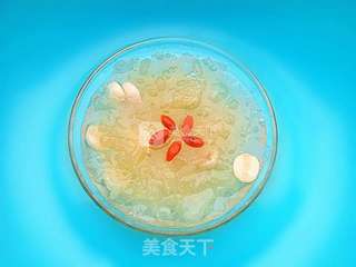 枸杞炖银耳的做法步骤:7