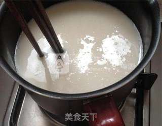 仙草杏仁黑白豆腐的做法步骤:4