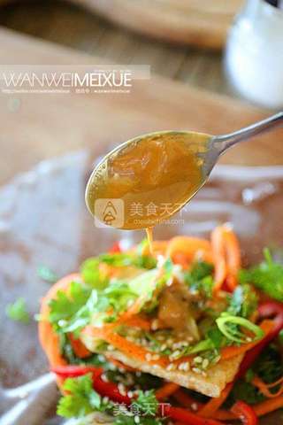 风味蔬菜卷的做法步骤:7