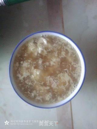 牛脑鸡蛋豆腐羹的做法步骤:2