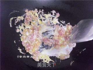 番茄肉末双蛋浓汤的做法步骤:7