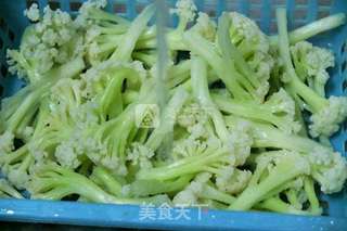 干锅菜花的做法步骤:4