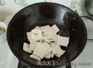 小炒千叶豆腐的做法步骤:6
