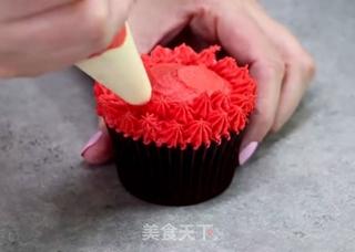 海绵纸杯裱花小蛋糕的做法步骤:16