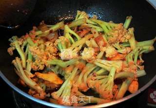 干锅菜花的做法步骤:7