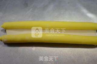 飞不走的宠儿——蝴蝶花卷的做法步骤:8