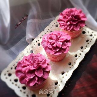 海绵纸杯裱花小蛋糕的做法步骤:30
