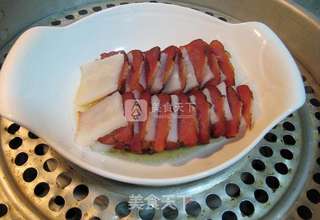 腊肉蒸萝卜的做法步骤:6