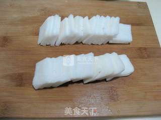 腊肉蒸萝卜的做法步骤:3