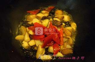 蚝油茭白的做法步骤:7