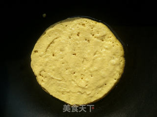 奶香玉米煎饼的做法步骤:5