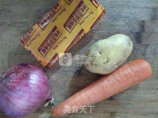 咖喱鸡肉饭的做法步骤:2