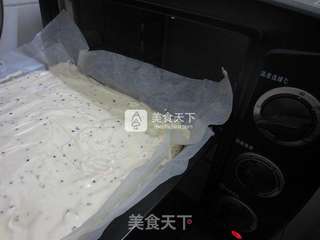 高粉黑芝麻蛋糕卷的做法步骤:14